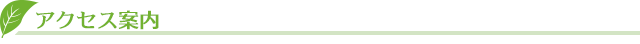 アクセス案内